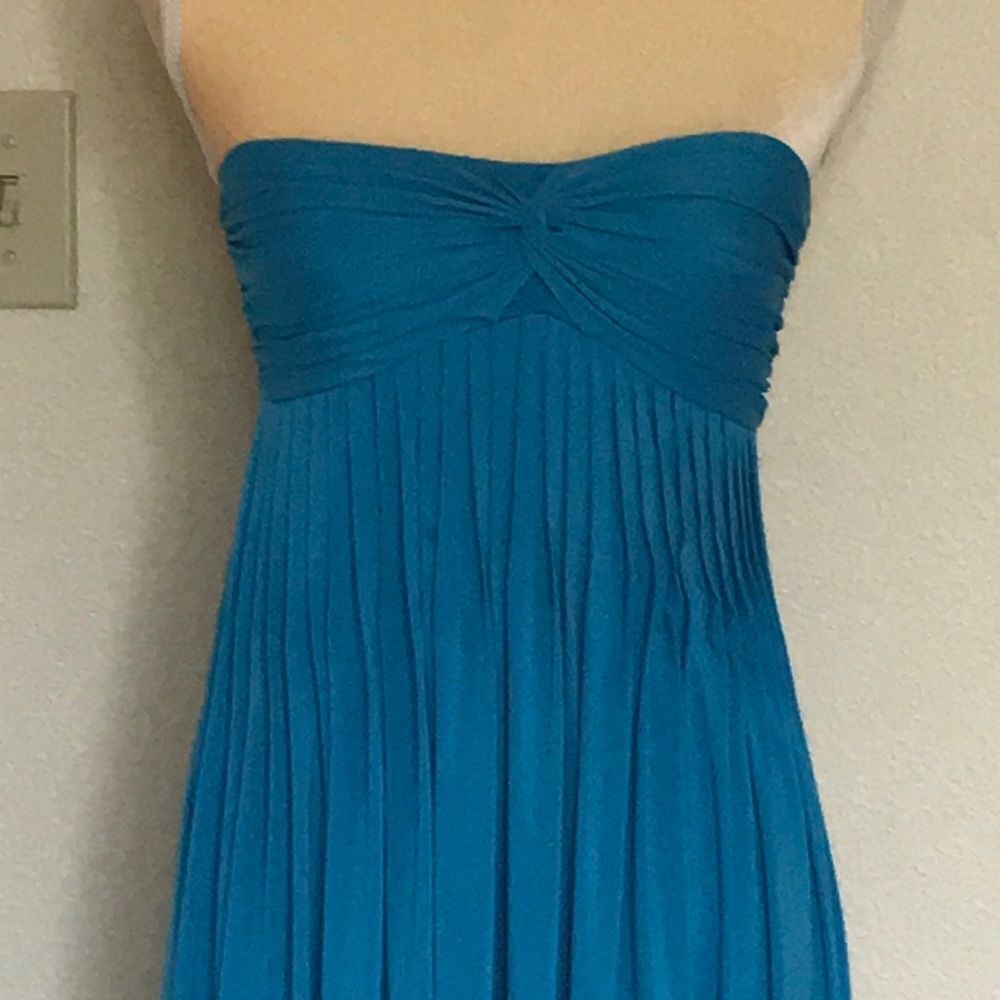 Blue Straples Women Dress Size S